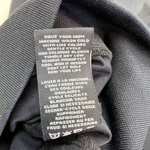 Travis Mathew Mens Nylon Blend Zip Up Golf Activewear Jacket Black Medium Jog - Picture 10 of 11